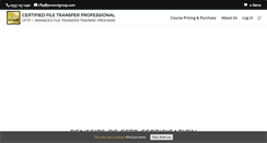 Desktop Screenshot of cftpcert.com